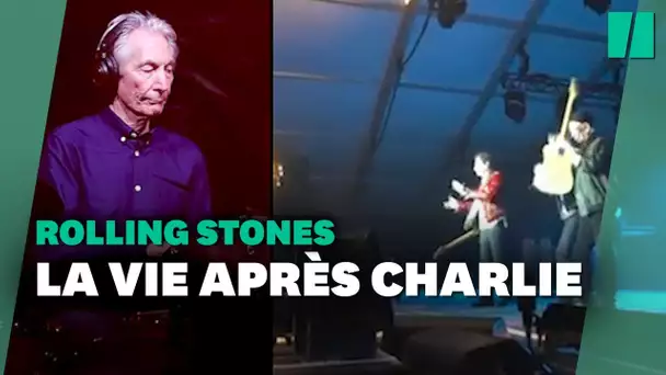 Les Rolling Stones ont rendu hommage à Charlie Watts lors du premier show depuis son décès