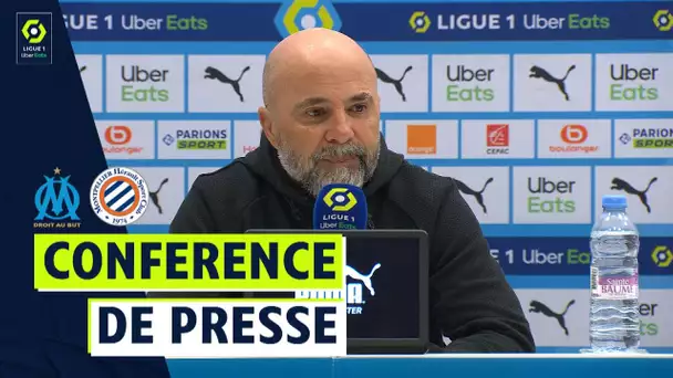 Conférence de presse OLYMPIQUE DE MARSEILLE - MONTPELLIER HÉRAULT SC (2-0)  / 2021/2022