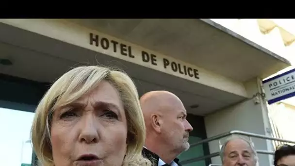 Policiers attaqués à Alençon : Marine Le Pen dénonce le «laxisme» des politiques...