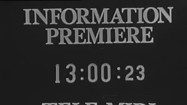 24 Heures sur la Une : émission du 23 février 1970