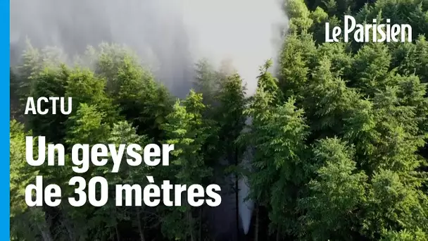 Un geyser géant sort subitement de terre au Japon