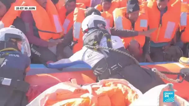 Navire humanitaire Ocean Viking : les 180 migrants secourus en mer débarqués en Sicile