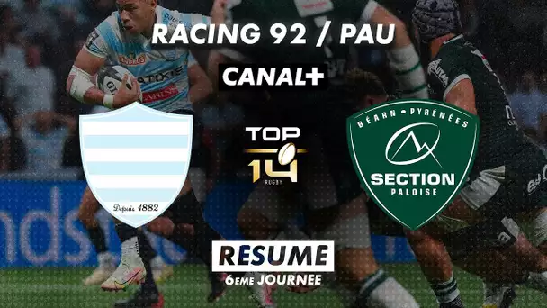 Le résumé de Racing 92 / Pau - TOP 14 - 6ème journée