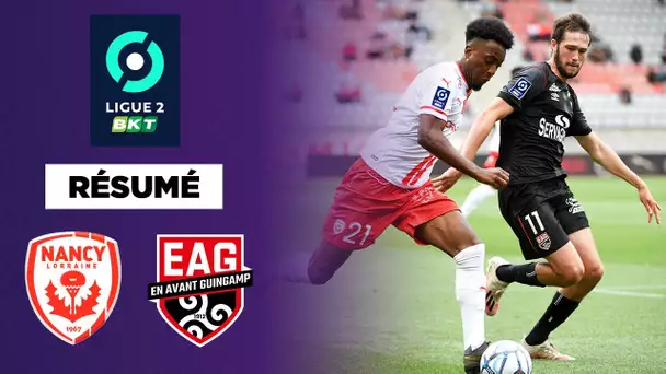 RESUME - Ligue 2 BKT : Beau spectacle entre Nancy et Guingamp !