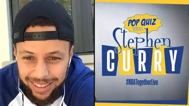 Stephen Curry hosts #NBATogether Trivia!