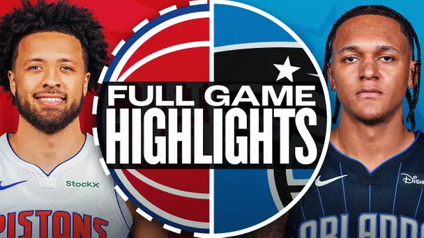 PISTONS at MAGIC | FULL GAME HIGHLIGHTS | January 25, 2025