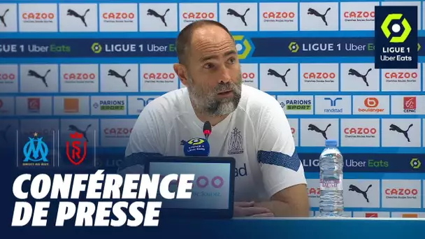 Conférence de presse OLYMPIQUE DE MARSEILLE - STADE DE REIMS (4-1)  / 2022/2023