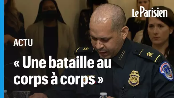 «Une bataille moyenâgeuse, au corps à corps» : un policier sur l’attaque du Capitole