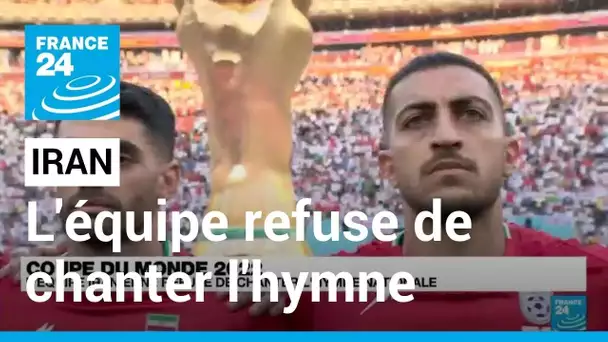 Mondial-2022 : L'équipe iranienne refuse de chanter l'hymne national en soutien aux manifestations