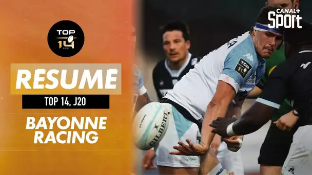 Le résumé de Bayonne / Racing