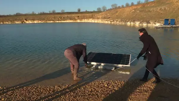 La première centrale photovoltaïque flottante de Nouvelle-Aquitaine va voir le jour dans la Vienne