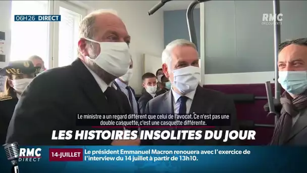 "Casquette": l'échange insolite entre Eric Dupond-Moretti et un "ami" de Karim Benzema