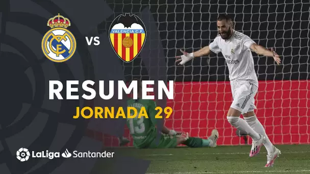 Resumen de Real Madrid vs Valencia CF (3-0)