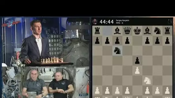 Les Russes aux échecs en apesanteur : ISS vs Terre