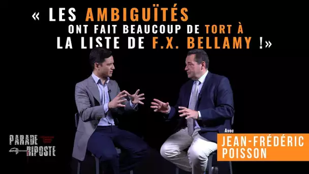 Jean-Frédéric Poisson : « Les ambiguïtés ont fait beaucoup de tort à la liste de F.-X. Bellamy »