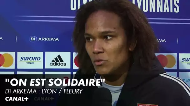 La réaction de Wendie Renard après la victoire lyonnaise (4-0) - D1 Arkema