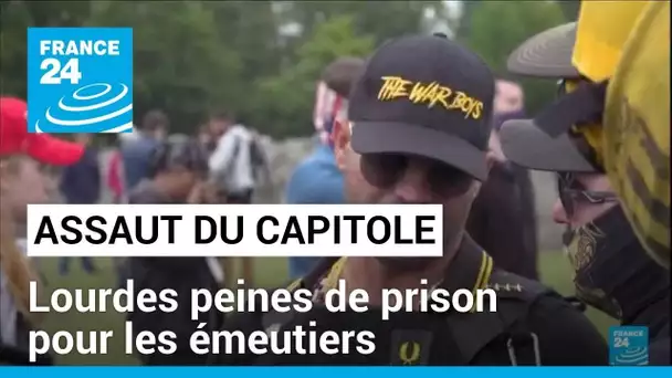 Jugements pour l'assaut du Capitole : lourdes peines de prison pour les émeutiers • FRANCE 24