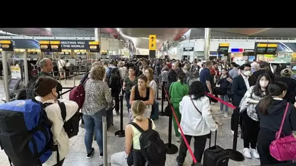 L'aéroport londonien d'Heathrow limite le nombre de passagers au départ pour cet été