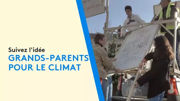 Suivez l'idée à Tours où les grands-parents se mobilisent avec les jeunes pour le climat