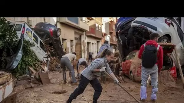 Inondations en Espagne : l’armée encore à la recherche de survivants, un bilan d’au moins 217 mor…