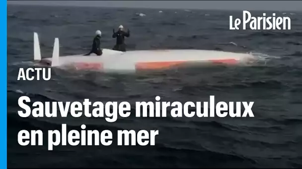 Sauvetage miraculeux : un skipper français reste 16 heures dans l'eau après avoir chaviré