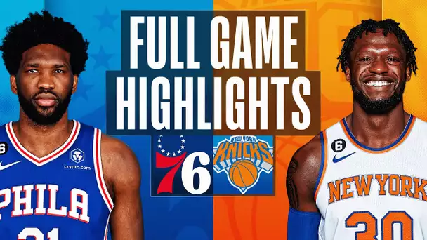 76ERS at KNICKS | FULL GAME HIGHLIGHTS | December 25, 2022