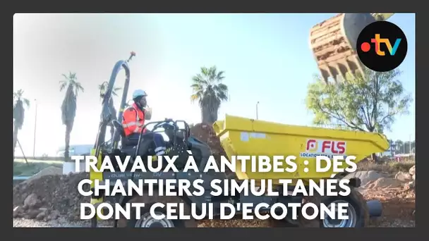 Antibes vit au rythme de plusieurs chantiers simultanés dont celui d'Ecotone