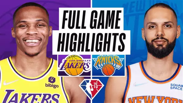 LAKERS at KNICKS | FULL GAME HIGHLIGHTS | November 23, 2021