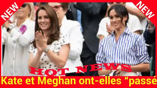 Kate et Meghan ont-elles “passé un accord” pour faire semblant de bien s’entendre ?