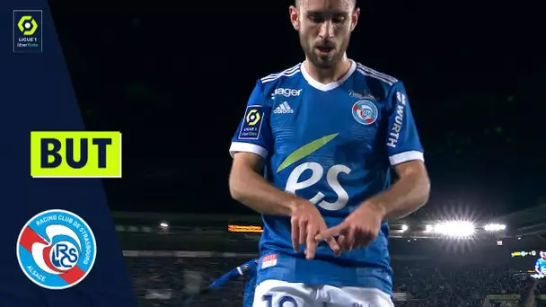 But Adrien THOMASSON (22' - RCSA) RC STRASBOURG ALSACE - FC GIRONDINS DE BORDEAUX (5-2) 21/22