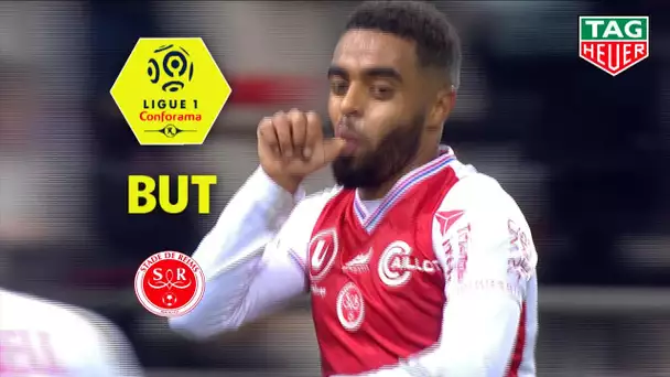 But Tristan DINGOME (21') / Stade de Reims - Olympique de Marseille (2-1)  (REIMS-OM)/ 2018-19