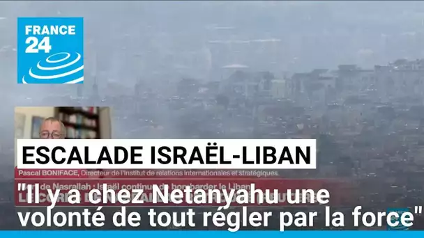 Pascal Boniface : "Il y a chez Netanyahu une volonté de tout régler par la force" • FRANCE 24