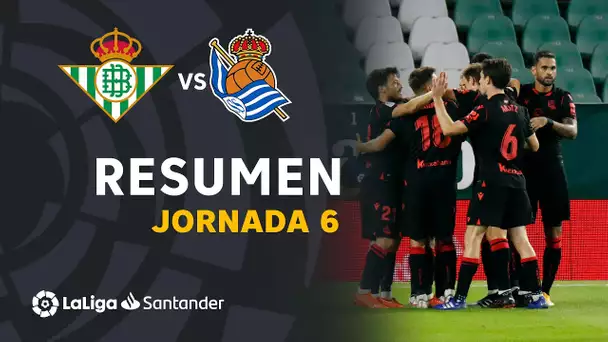 Resumen de Real Betis vs Real Sociedad (0-3)