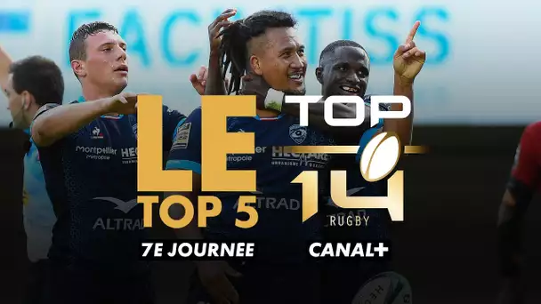 Le TOP 5 essais de la 7ème journée de TOP 14