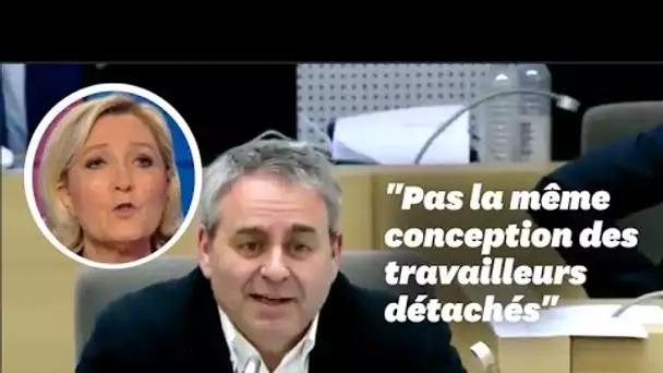 Xavier Bertrand ironise sur une "fake news" de Marine le Pen