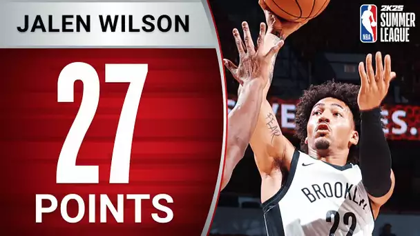 Jalen Wilson Leads Nets 21-Point Comeback In Summer League!