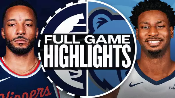 CLIPPERS at GRIZZLIES | FULL GAME HIGHLIGHTS | December 23, 2024