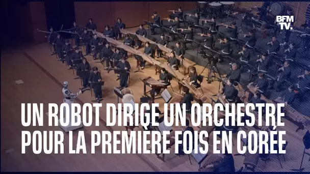 Un robot dirige un orchestre pour la première fois en Corée du Sud