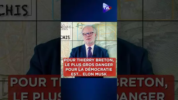 🎥« Pour Thierry Breton, le plus grand danger pour la démocratie en 2025, c'est Elon #Musk »