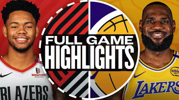 TRAIL BLAZERS at LAKERS | FULL GAME HIGHLIGHTS | January 2, 2025