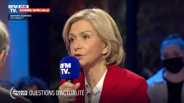 Valérie Pécresse dit être "énormément choquée" par les propos d'Éric Zemmour sur le handicap