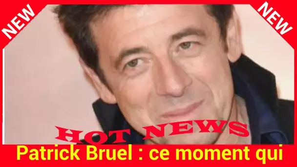 Patrick Bruel : ce moment qui l’a ému aux larmes au concert des Enfoirés