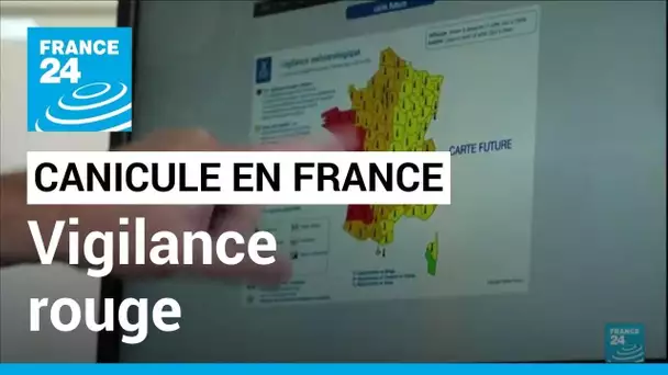 Canicule en France: 15 départements en vigilance rouge ce lundi • FRANCE 24