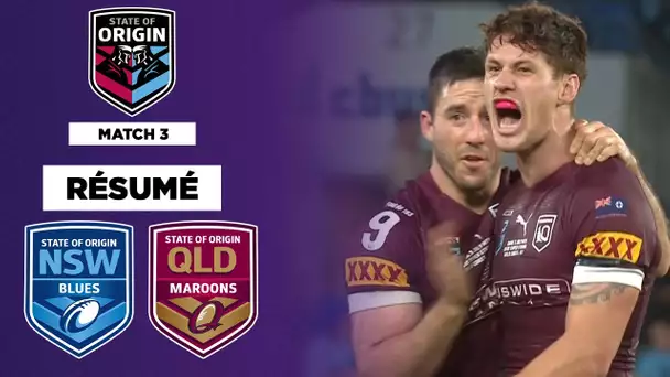 Résumé : Les Maroons sauvent l'honneur dans le State of Origin 2021