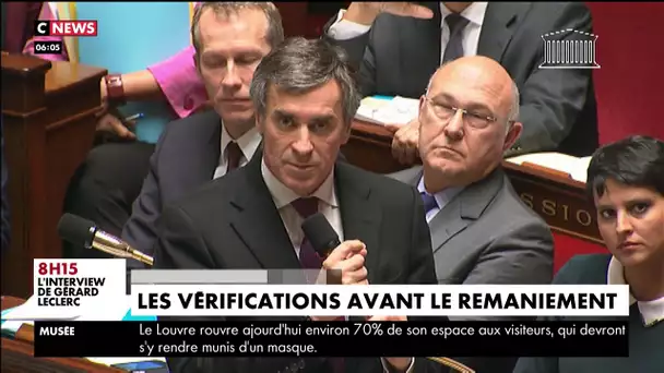 Les vérifications avant le remaniement