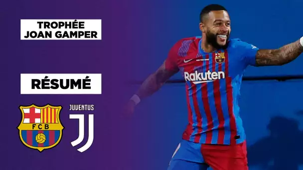 Résumé : Sans Messi, le Barça bat la Juventus et remporte le Trophée Joan Gamper, Depay en feu !