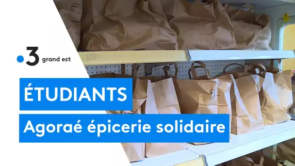 Agoraé, l'épicerie solidaire pour les étudiants à Nancy