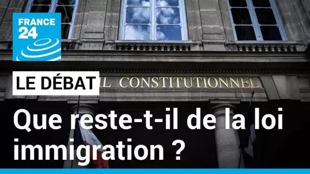 Que reste-t-il de la loi immigration après son examen par le Conseil constitutionnel ?