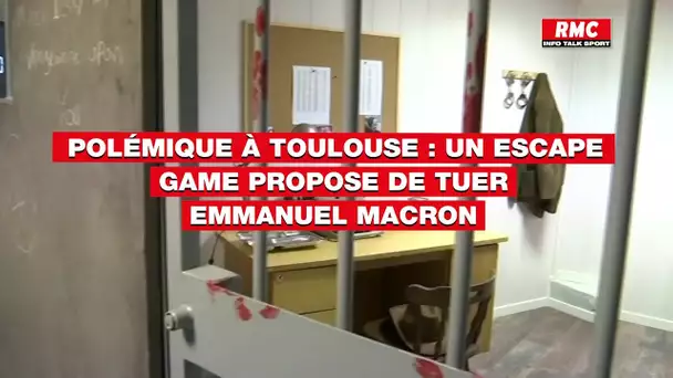 Un escape game propose de tuer Emmanuel Macron: "C'est du second degré", assure la créatrice