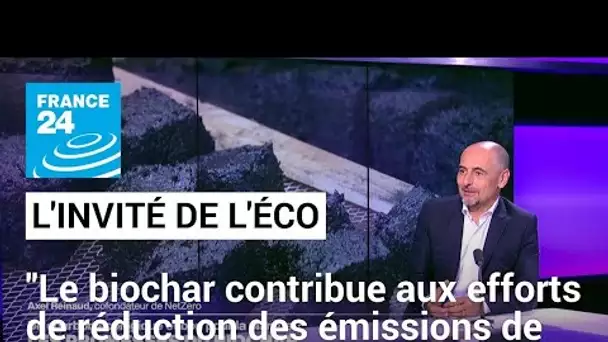 "Le biochar contribue aux efforts de réduction des émissions de CO2" • FRANCE 24